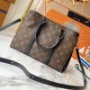 Best Replicas Bags - Replica LV Monogram Soufflot MM Canvas Bag Shop For Best Louis Vuitton LV Replica Bags With Cheap Price