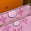 Best Replicas Bags - Louis Vuitton Multi Pochette in Pink, Blue & Beige M44823 Shop For Best Louis Vuitton LV Replica Bags With Cheap Price