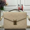 Best Replicas Bags - Replica LV Pochette Metis Beige Navy M44881 M44071 Bag Shop For Best Louis Vuitton LV Replica Bags With Cheap Price