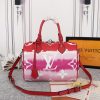 Best Replicas Bags - Replica LV Escale Speedy 30 in Pink, Red & Blue Shop For Best Louis Vuitton LV Replica Bags With Cheap Price