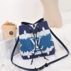 Best Replicas Bags - Louis Vuitton Escale Neonoe MM Replica - Pink Blue Red Shop For Best Louis Vuitton LV Replica Bags With Cheap Price