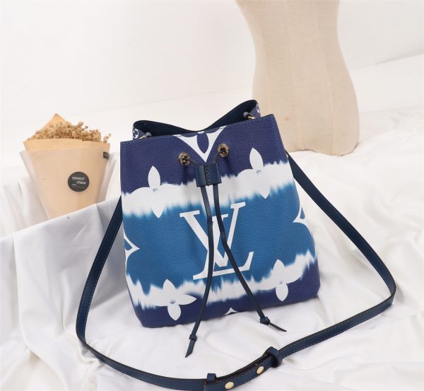 Louis Vuitton Escale Neonoe MM Replica - Pink Blue Red - Image 11