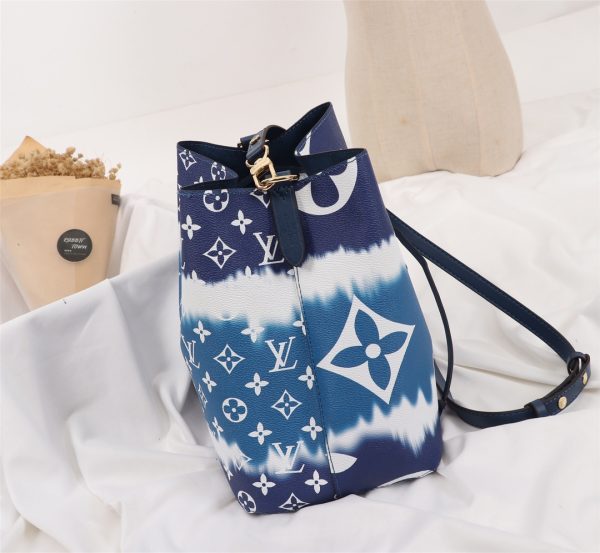 Louis Vuitton Escale Neonoe MM Replica - Pink Blue Red - Image 13