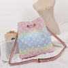 Best Replicas Bags - Louis Vuitton Escale Neonoe MM Replica - Pink Blue Red Shop For Best Louis Vuitton LV Replica Bags With Cheap Price