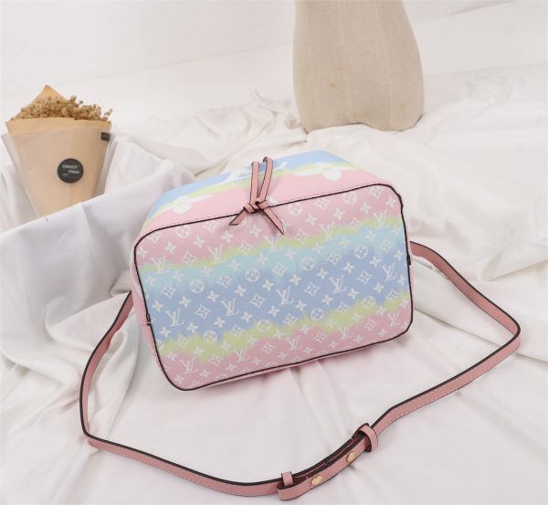 Louis Vuitton Escale Neonoe MM Replica - Pink Blue Red - Image 4
