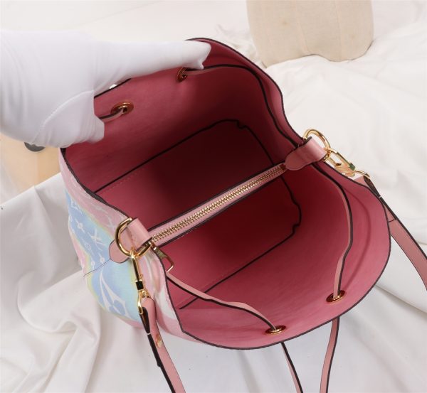 Louis Vuitton Escale Neonoe MM Replica - Pink Blue Red - Image 5