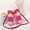 Best Replicas Bags - Louis Vuitton Escale Neonoe MM Replica - Pink Blue Red Shop For Best Louis Vuitton LV Replica Bags With Cheap Price