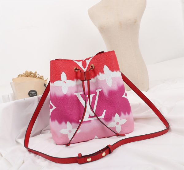 Louis Vuitton Escale Neonoe MM Replica - Pink Blue Red - Image 6