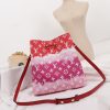 Best Replicas Bags - Louis Vuitton Escale Neonoe MM Replica - Pink Blue Red Shop For Best Louis Vuitton LV Replica Bags With Cheap Price