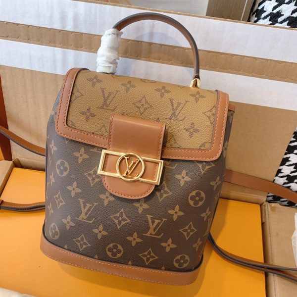 LV Dauphine Backpack PM Replica – Stylish & Timeless Design