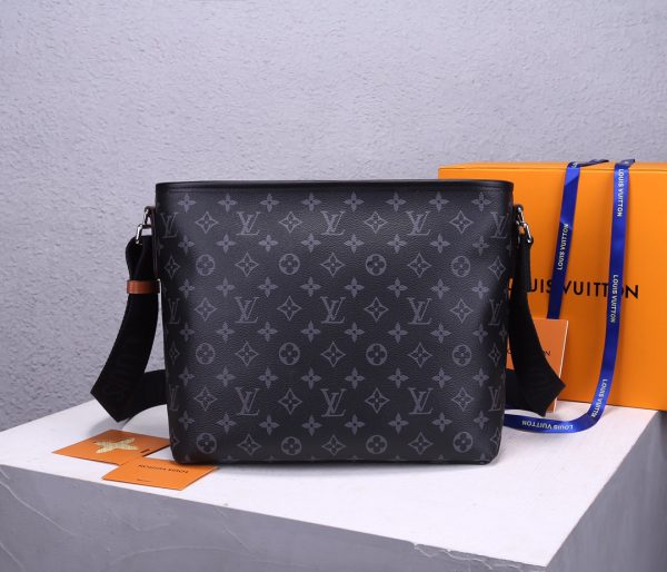 Replica LV Besace Zippee Black & Yellow Handbag - Image 7