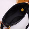 Best Replicas Bags - Replica LV Besace Zippee Black & Yellow Handbag Shop For Best Louis Vuitton LV Replica Bags With Cheap Price