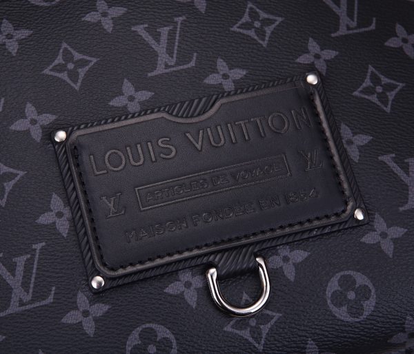 Replica LV Besace Zippee Black & Yellow Handbag - Image 3