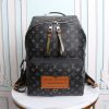 Best Replicas Bags - Replica LV Discovery Backpack M45218 Black Monogram Canvas Shop For Best Louis Vuitton LV Replica Bags With Cheap Price