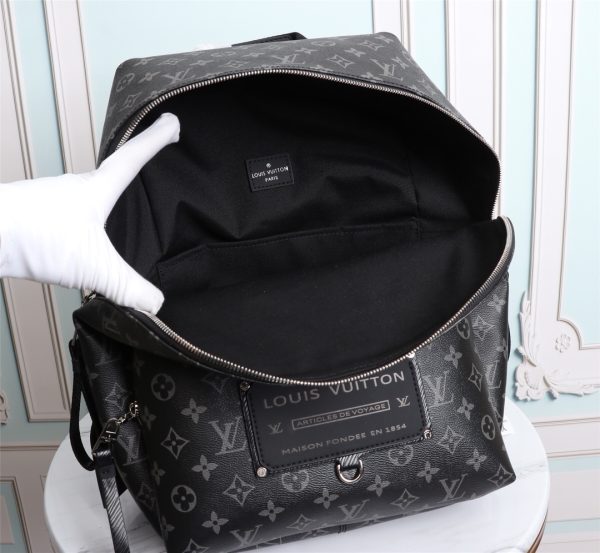 Replica LV Discovery Backpack M45218 Black Monogram Canvas - Image 12