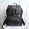 Best Replicas Bags - Replica LV Discovery Backpack M45218 Black Monogram Canvas Shop For Best Louis Vuitton LV Replica Bags With Cheap Price