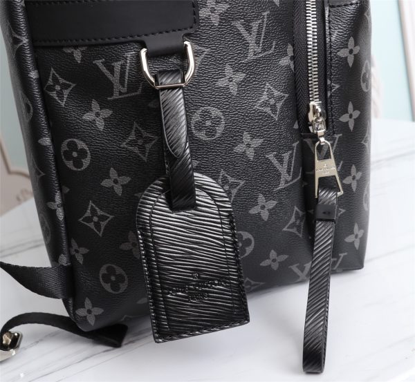 Replica LV Discovery Backpack M45218 Black Monogram Canvas - Image 10