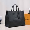 Best Replicas Bags - Louis Vuitton Onthego GM Replica in Black, Blue & Red Shop For Best Louis Vuitton LV Replica Bags With Cheap Price