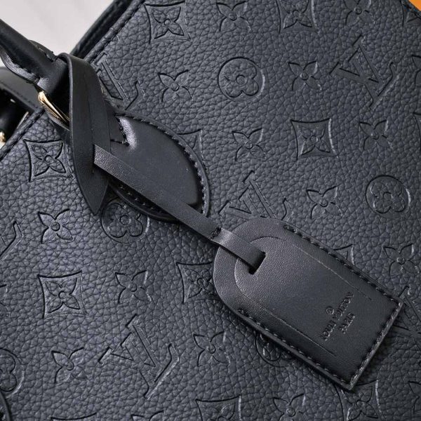 Louis Vuitton Onthego GM Replica in Black, Blue & Red - Image 41
