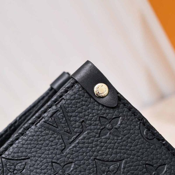 Louis Vuitton Onthego GM Replica in Black, Blue & Red - Image 42
