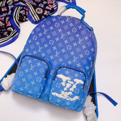 Replica LV Aaa Multipocket Backpack M45441 – Navy Blue