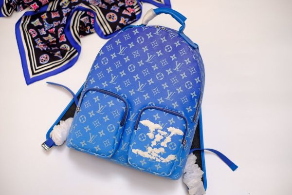 Replica LV Aaa Multipocket Backpack M45441 – Navy Blue