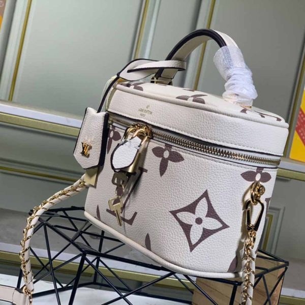Louis Vuitton Vanity PM M45599 Replica Cream/Black/Grey - Image 3