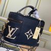Best Replicas Bags - Louis Vuitton Vanity PM M45599 Replica Cream/Black/Grey Shop For Best Louis Vuitton LV Replica Bags With Cheap Price