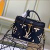 Best Replicas Bags - Louis Vuitton Vanity PM M45599 Replica Cream/Black/Grey Shop For Best Louis Vuitton LV Replica Bags With Cheap Price