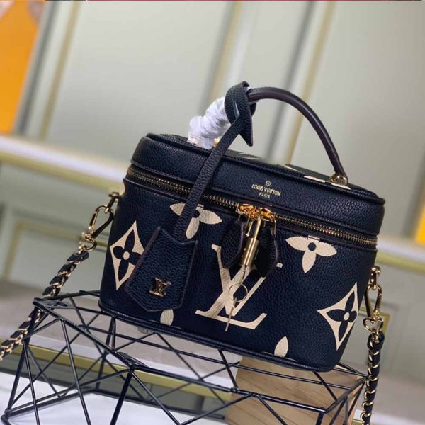 Louis Vuitton Vanity PM M45599 Replica Cream/Black/Grey - Image 13