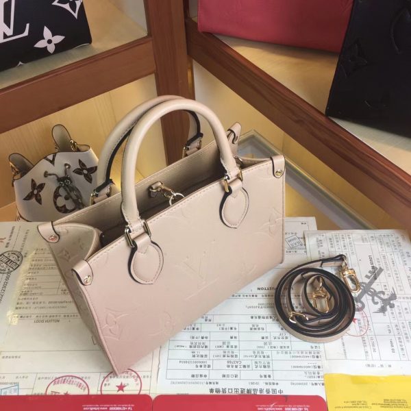 Louis Vuitton Onthego PM M45653 Replica Black/Beige/Pink - Image 5