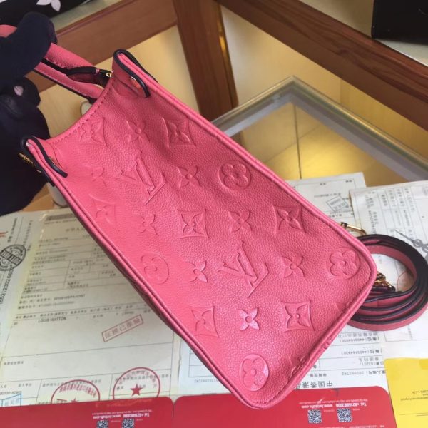 Louis Vuitton Onthego PM M45653 Replica Black/Beige/Pink - Image 15