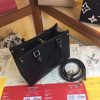 Best Replicas Bags - Louis Vuitton Onthego PM M45653 Replica Black/Beige/Pink Shop For Best Louis Vuitton LV Replica Bags With Cheap Price