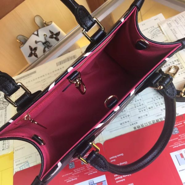 Louis Vuitton Onthego PM M45653 Replica Black/Beige/Pink - Image 21