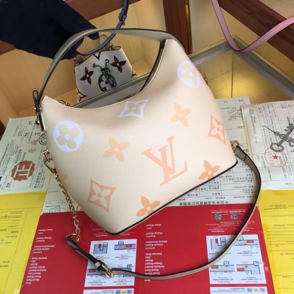 Replica LV Marshmallow Hobo Bag - Beige, Pink, Blue - Image 2