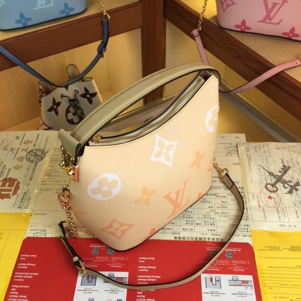 Replica LV Marshmallow Hobo Bag - Beige, Pink, Blue - Image 5