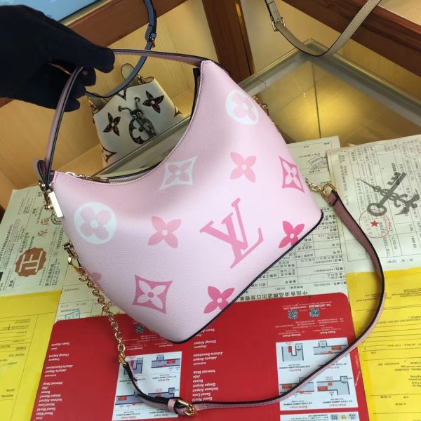 Replica LV Marshmallow Hobo Bag - Beige, Pink, Blue - Image 7