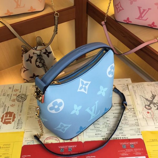 Replica LV Marshmallow Hobo Bag - Beige, Pink, Blue - Image 14