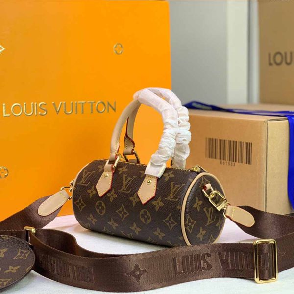 Replica Louis Vuitton Papillon BB M45708 Brown Handbag - Image 5