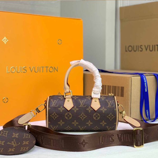 Replica Louis Vuitton Papillon BB M45708 Brown Handbag