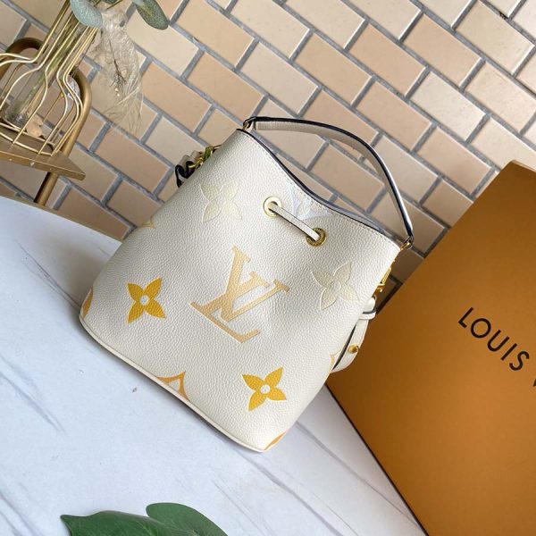 Louis Vuitton Neonoe Bb Replica Bag – Blue, Beige, Pink - Image 8