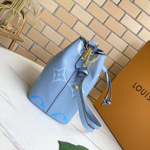 Louis Vuitton Neonoe Bb Replica Bag – Blue, Beige, Pink - Image 3