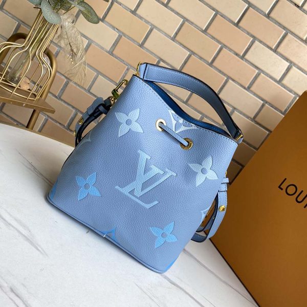 Louis Vuitton Neonoe Bb Replica Bag – Blue, Beige, Pink - Image 4
