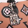 Best Replicas Bags - LV Onthego GM Replica Carryall Bag Black/Brown Shop For Best Louis Vuitton LV Replica Bags With Cheap Price