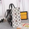 Best Replicas Bags - LV Onthego GM Replica Carryall Bag Black/Brown Shop For Best Louis Vuitton LV Replica Bags With Cheap Price