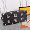 Best Replicas Bags - LV Onthego GM Replica Carryall Bag Black/Brown Shop For Best Louis Vuitton LV Replica Bags With Cheap Price