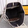 Best Replicas Bags - Louis Vuitton Replica Neverfull MM Tote - Black/White M45818 Shop For Best Louis Vuitton LV Replica Bags With Cheap Price