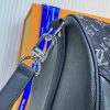 Best Replicas Bags - Replica LV Keepall Bandouliere 50 M45975 Black Travel Bag Shop For Best Louis Vuitton LV Replica Bags With Cheap Price