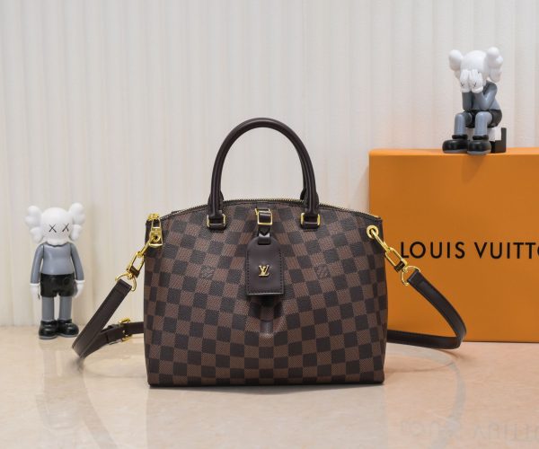 Louis Vuitton Damier Boetie PM/MM Replica Handbag - Brown - Image 2