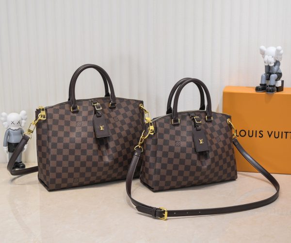 Louis Vuitton Damier Boetie PM/MM Replica Handbag - Brown